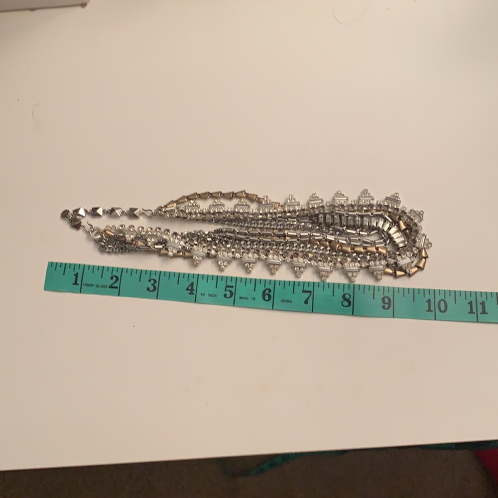 Statement Necklace With Removable Piece - image 7